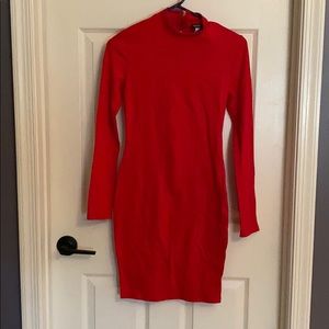 fashion nova red dress (tag attached)